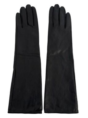 Zara Black Lined SOFT Leather Gloves